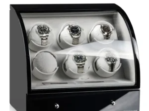 Watch Winder Basel 6 LCD - Black